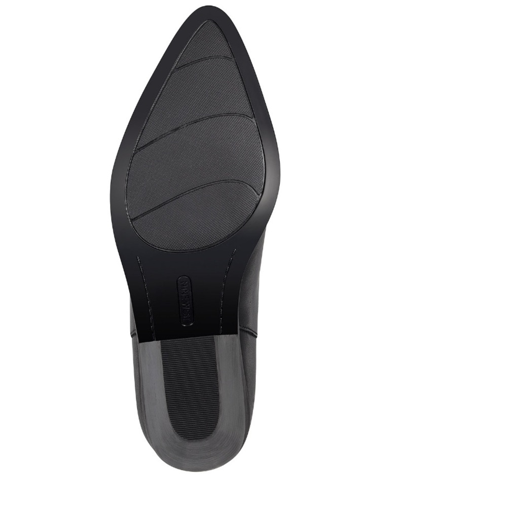 Nine West Lexa Leather Pointed Toe Ankle Boots - Picture 4 of 5